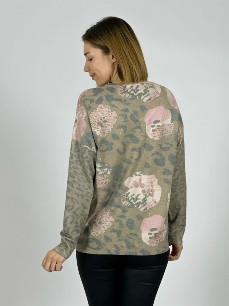 Sweater Manchas/Estrella Dorada B4-16310