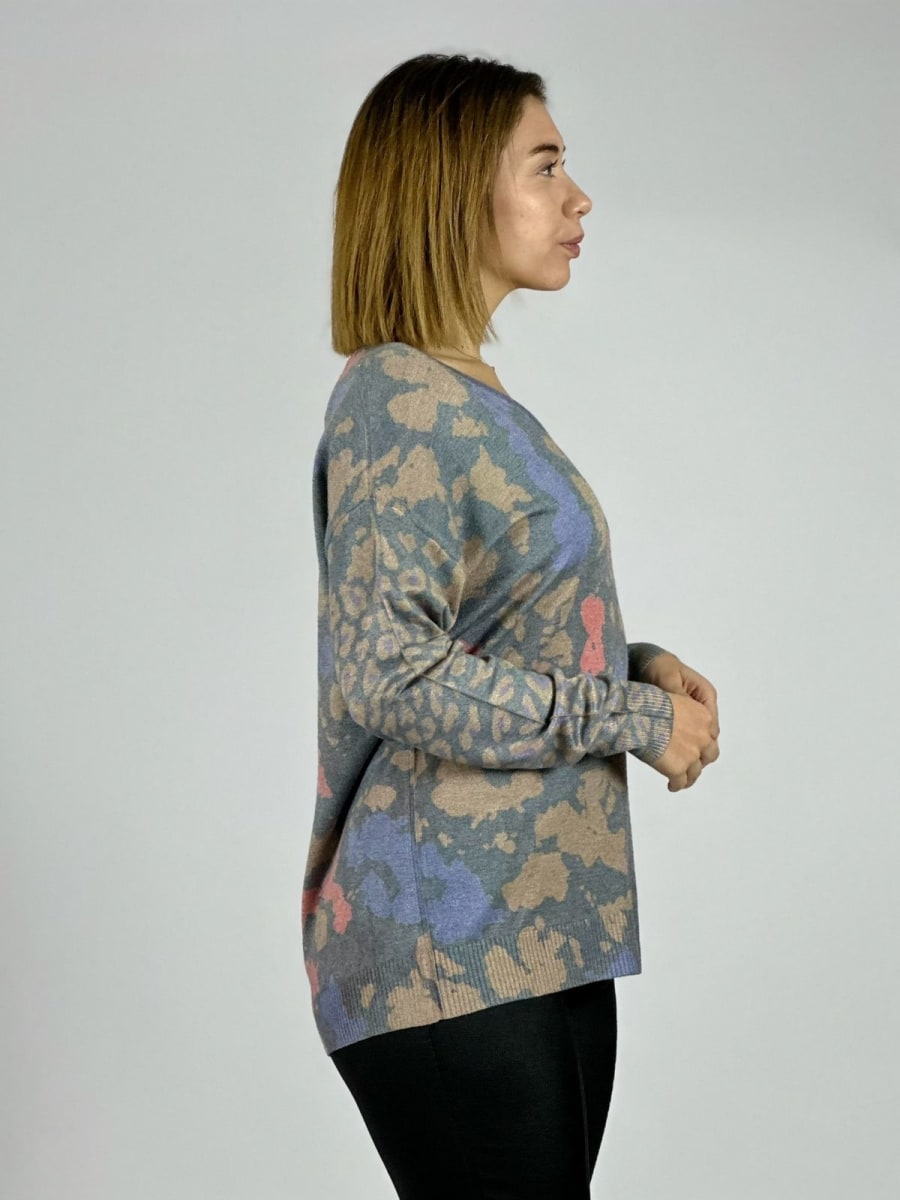 Spandex Manchas Print B1-10012