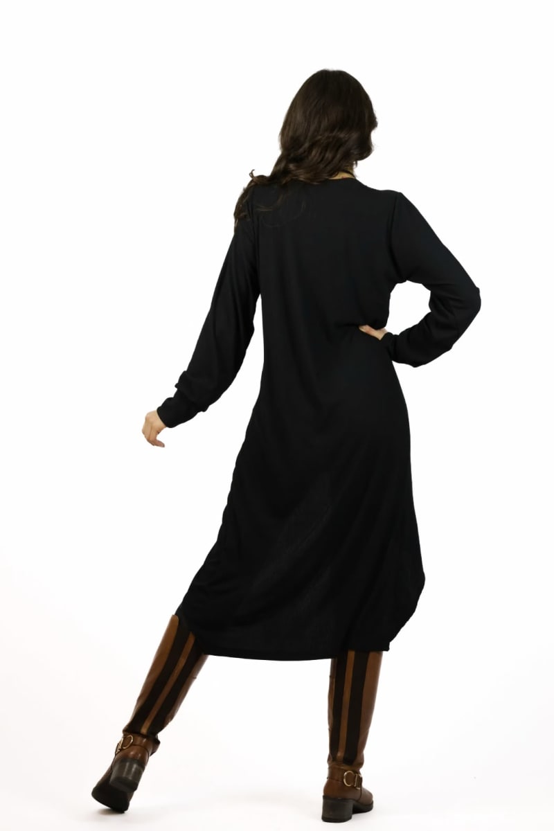 Polera Larga Cruzada Rayon A3-713