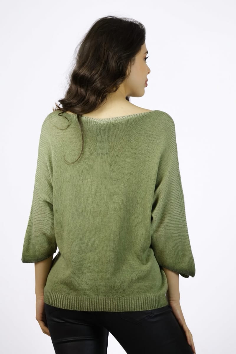 Sweater Hilo Brillos Plateados A1-93