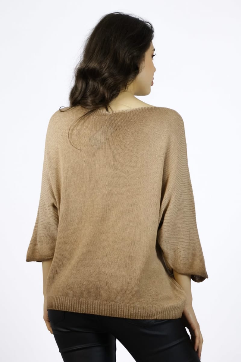 Sweater Hilo Brillos Plateados A1-96
