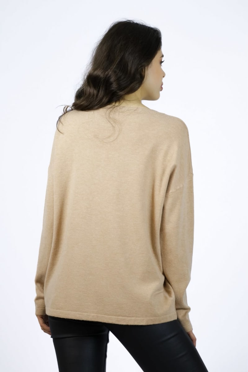 Sweater Spandex OILU Manchas Brillantes A4-903