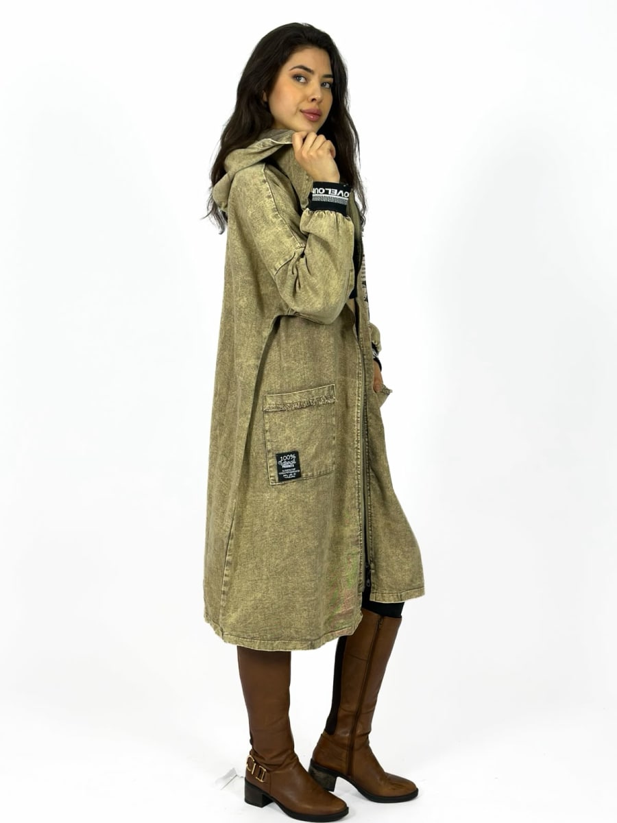 Abrigo Mezclilla Comic Oversize A3-69/759