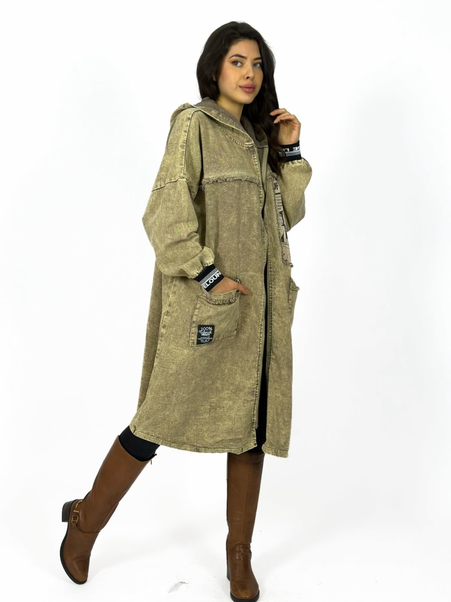 Abrigo Mezclilla Comic Oversize A3-69/7510