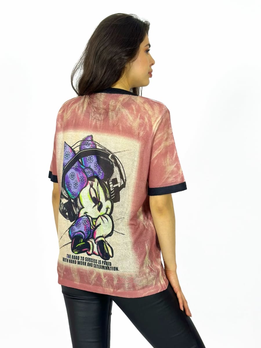 Polera con Brillos Minnie A1-233