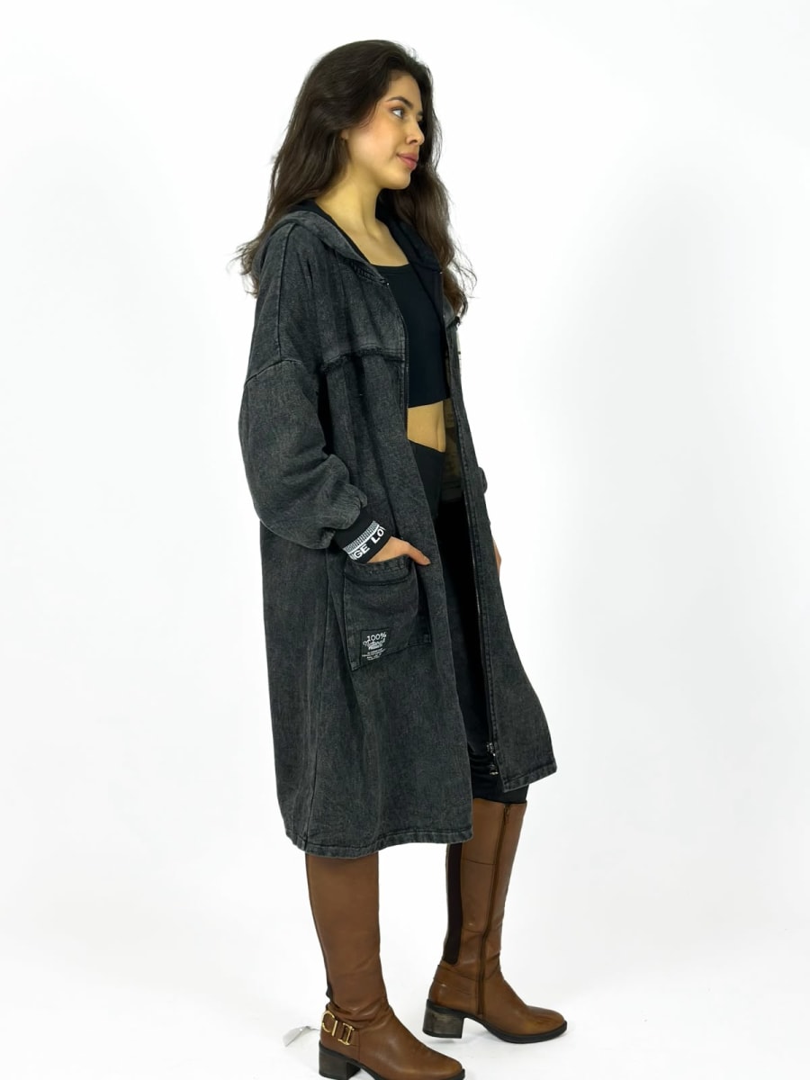 Abrigo Mezclilla Comic Oversize A3-69/7513