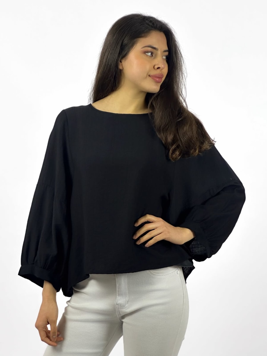 Blusa Casual Holgada S/Botones A1-242