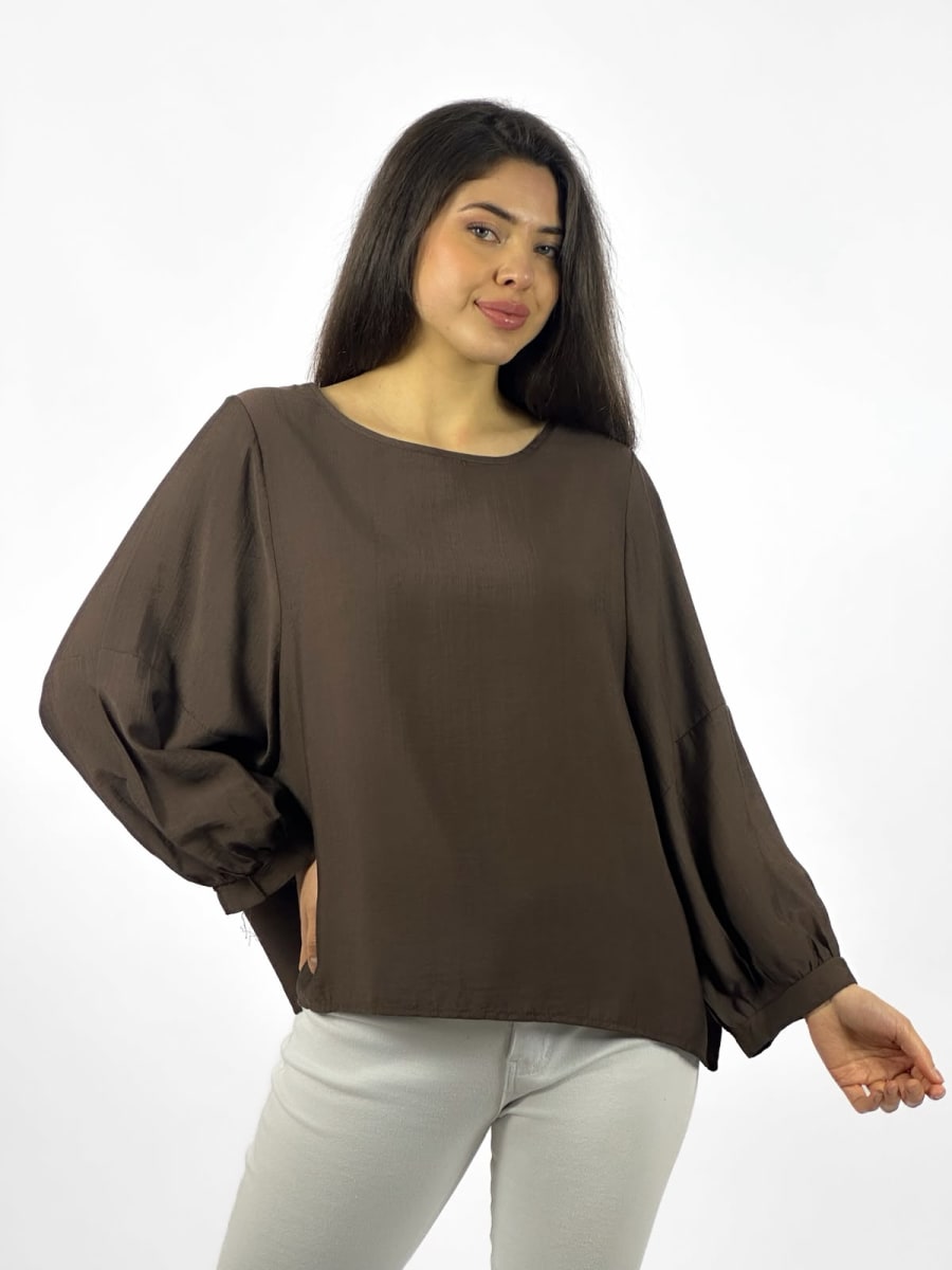 Blusa Casual Holgada S/Botones A1-247