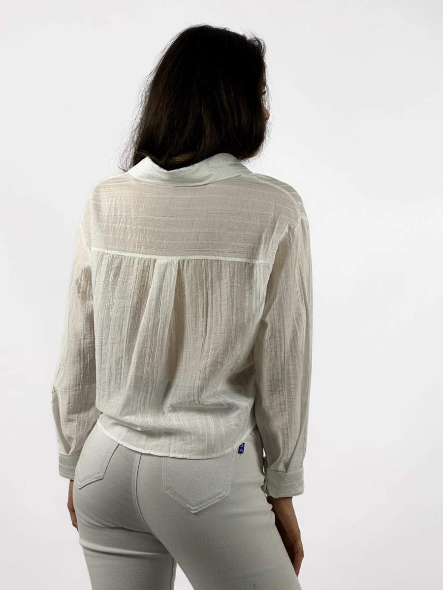 Blusa Casual Lineas Verticales A1-303