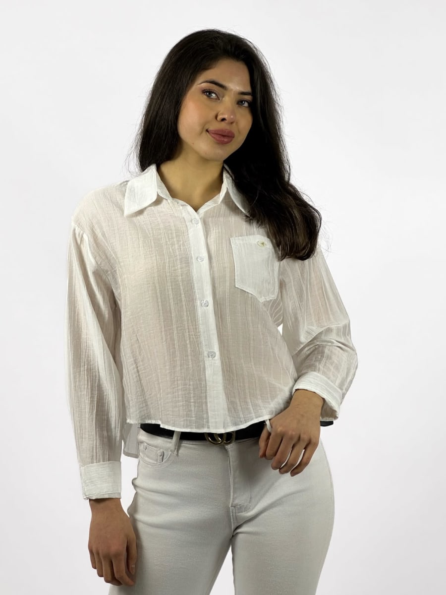 Blusa Casual Lineas Verticales A1-301