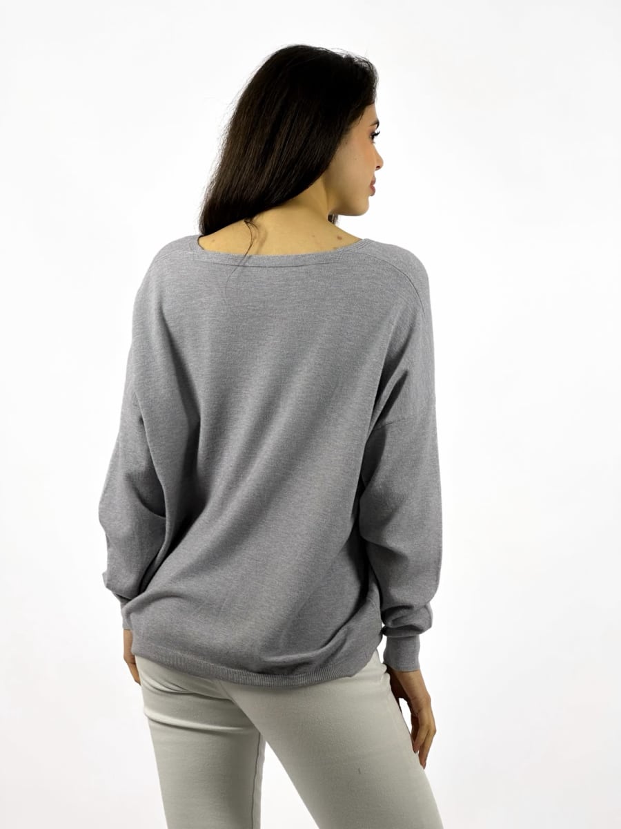 Sweater Spandex Flor Print A4-906