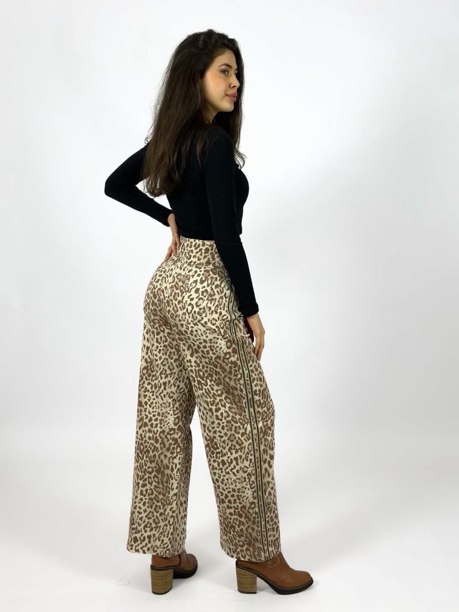 Pantalon Mezclilla Print A1-254