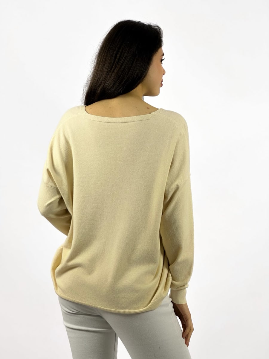 Sweater Spandex Flor Print A4-909