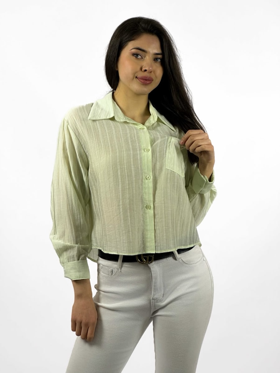 Blusa Casual Lineas Verticales A1-3013