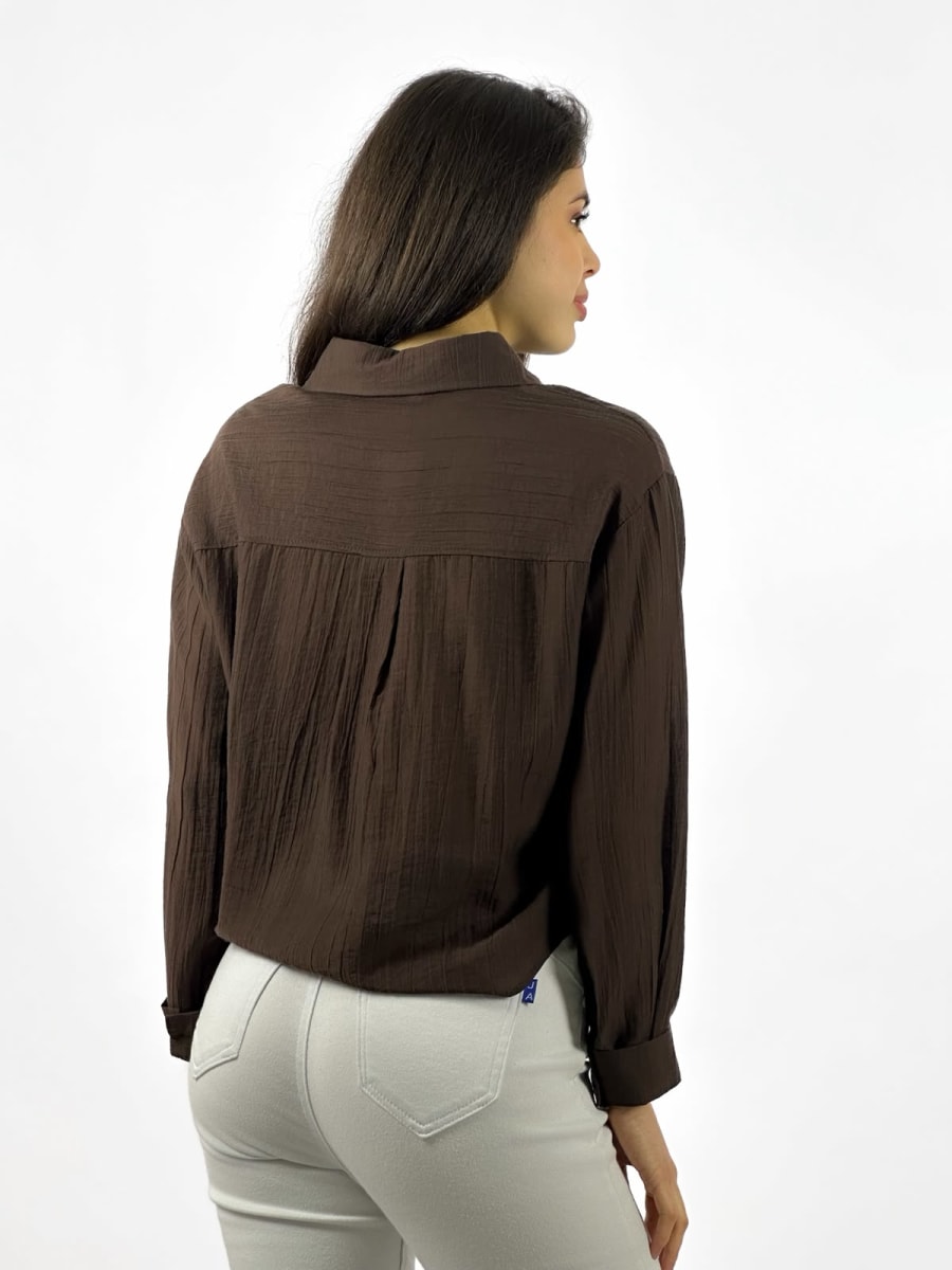 Blusa Casual Lineas Verticales A1-306