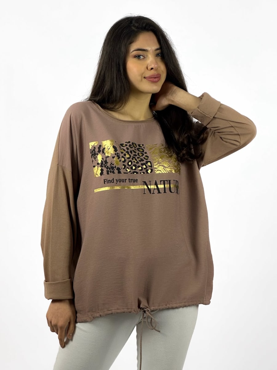 Poleron Cuadros Print NATURE A1-421