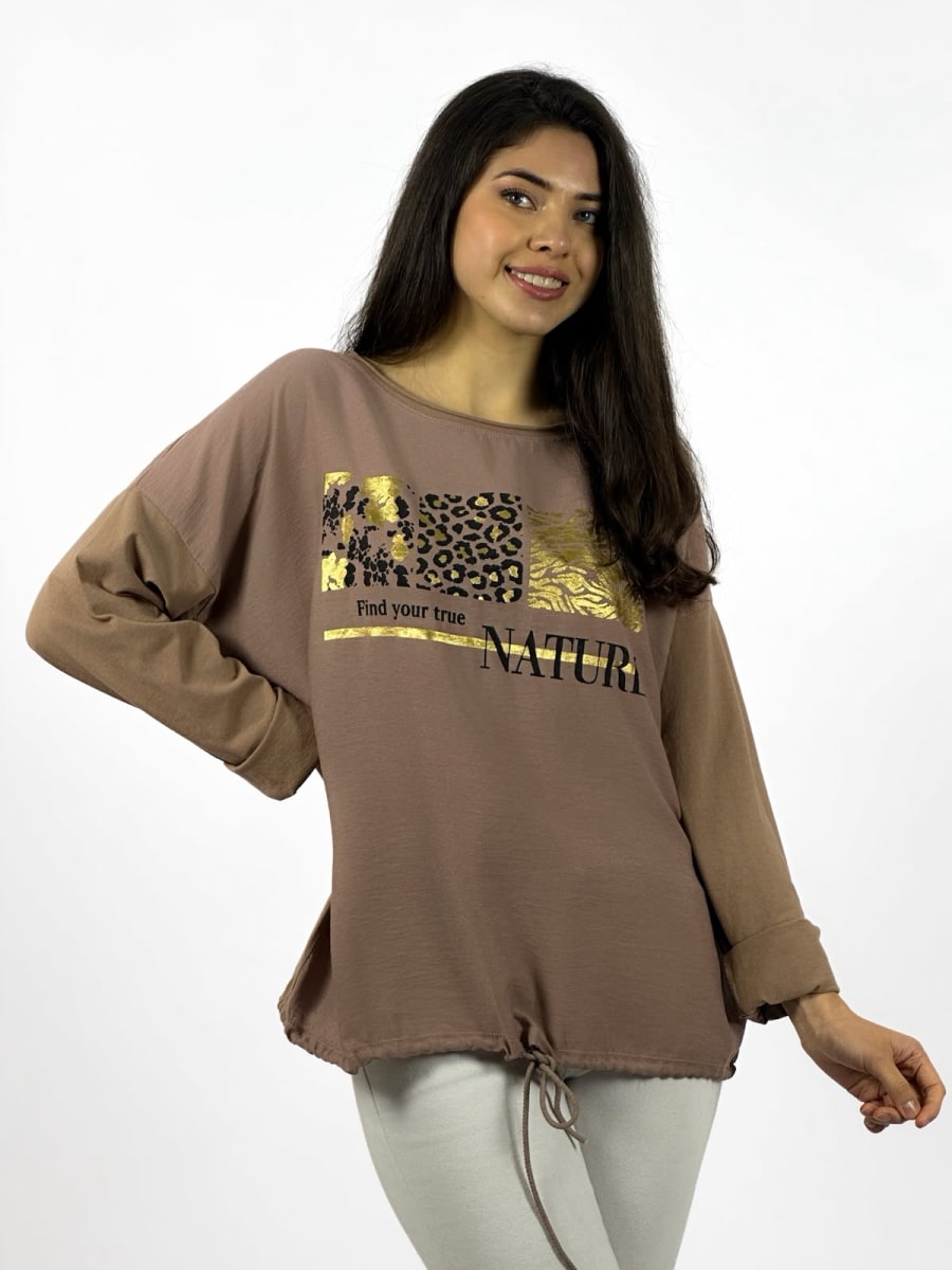 Poleron Cuadros Print NATURE A1-422