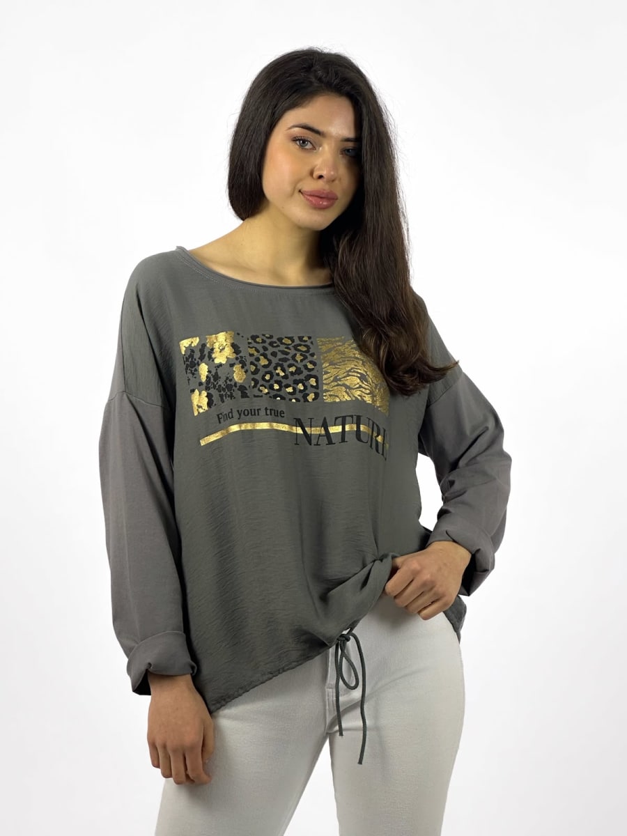 Poleron Cuadros Print NATURE A1-426