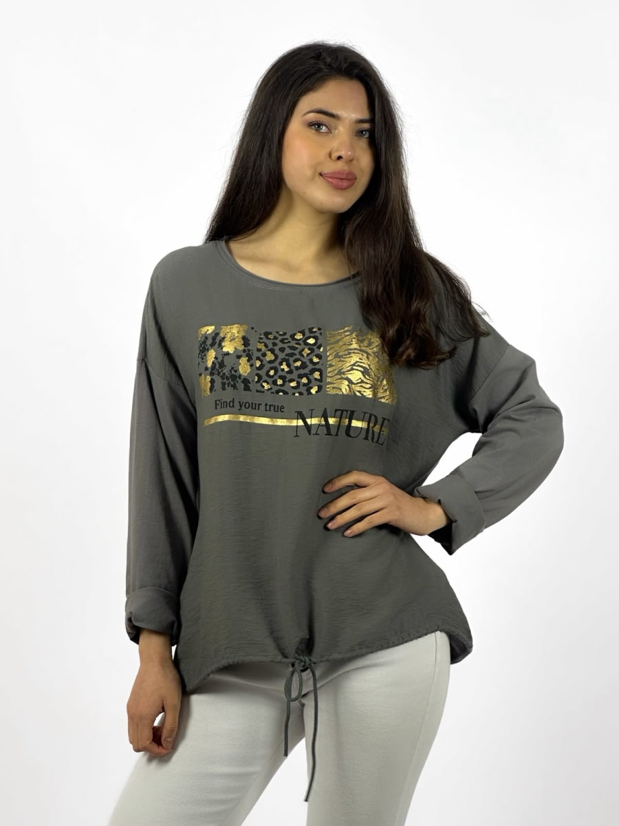 Poleron Cuadros Print NATURE A1-427