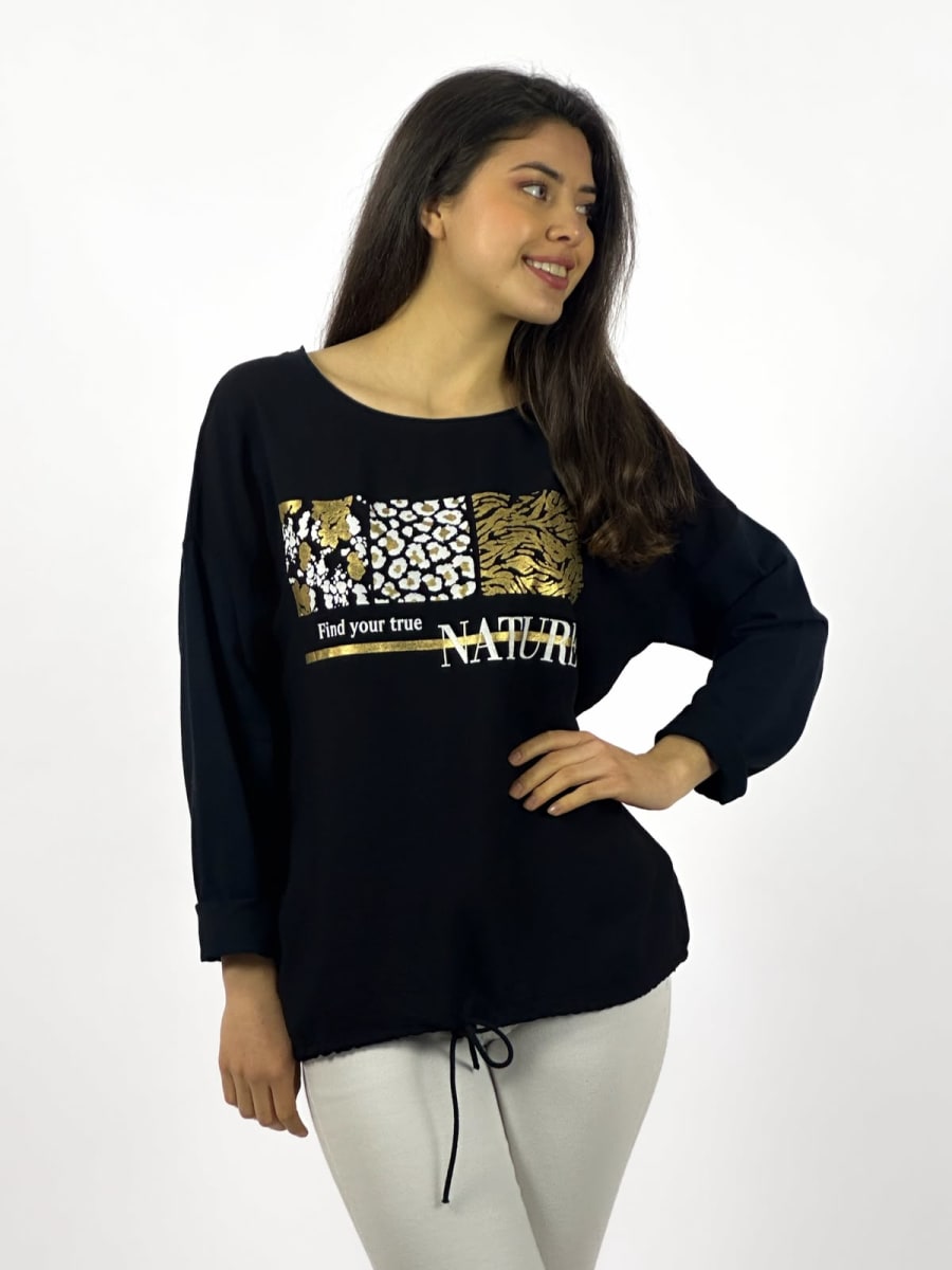 Poleron Cuadros Print NATURE A1-424