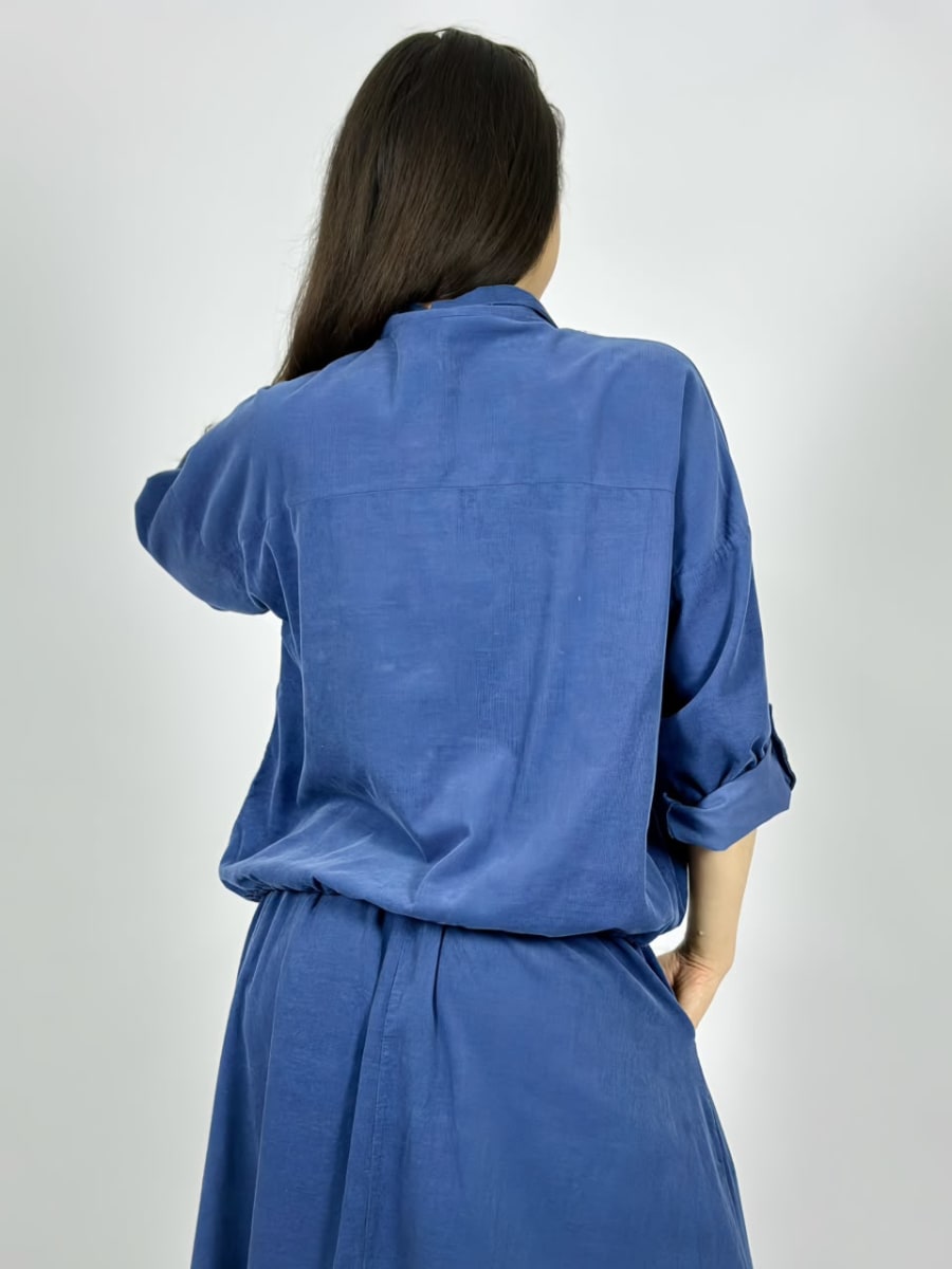Chaqueta Cotele Delgado Bolsillos Brillos A2-576