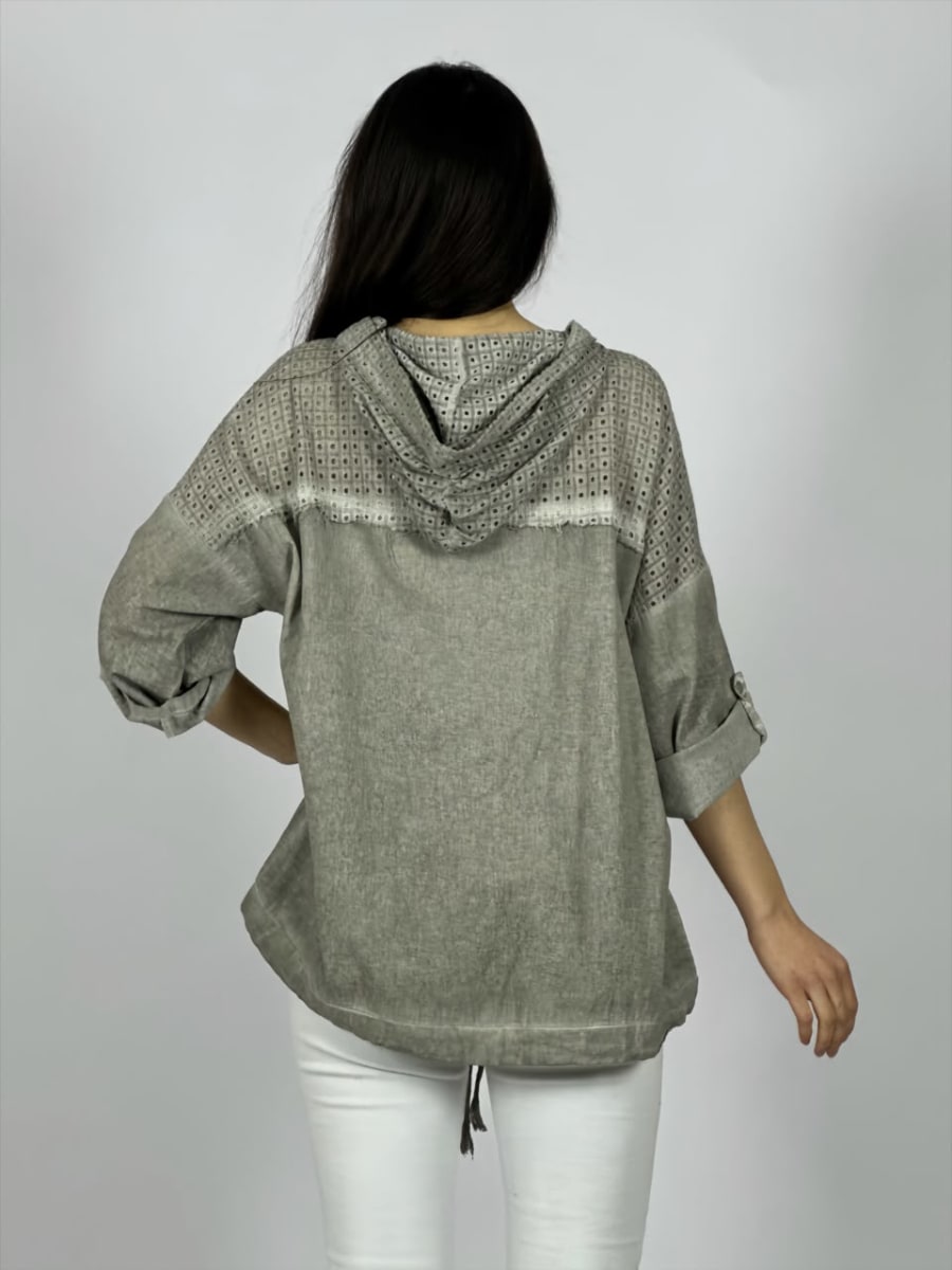 Polera Lino 3 Flores Frontal A4-897