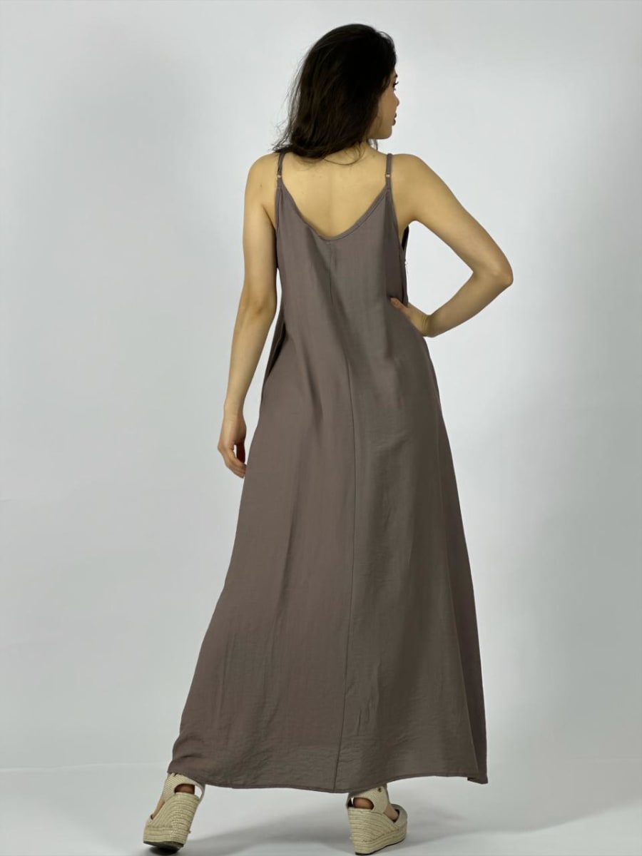 Vestido Crepe S/Mangas LOVE FOREVER A3-7313