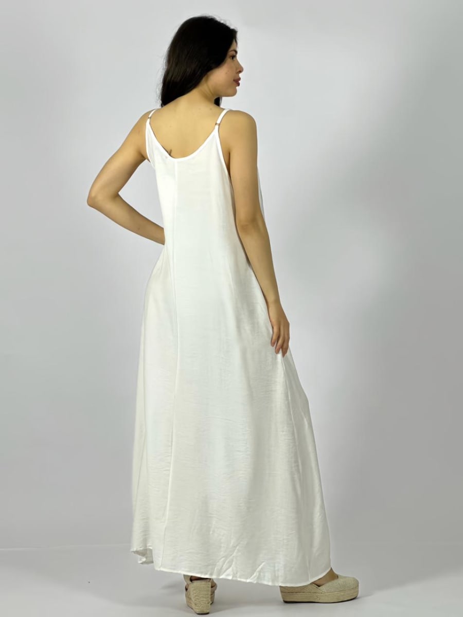 Vestido Crepe S/Mangas LOVE FOREVER A3-7310