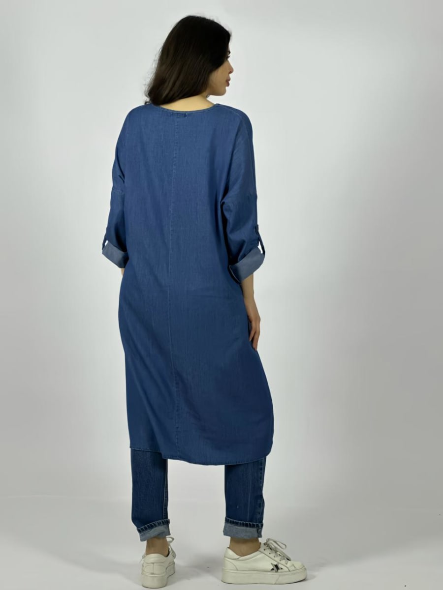 Bluson De Mezclilla LOVE con Brillos A1-67