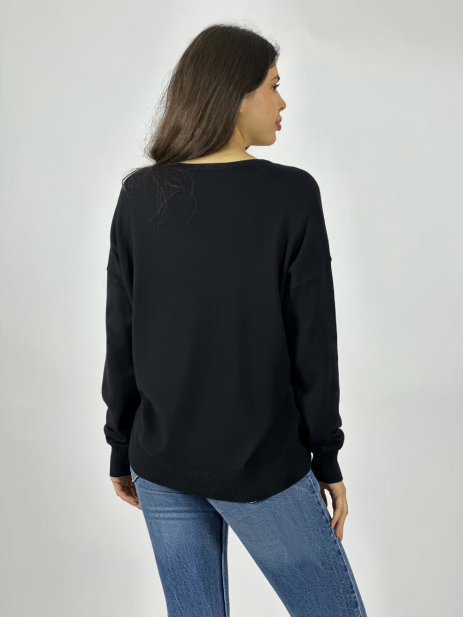 Sweater Spandex Triple Corazon Brillantes A3-763