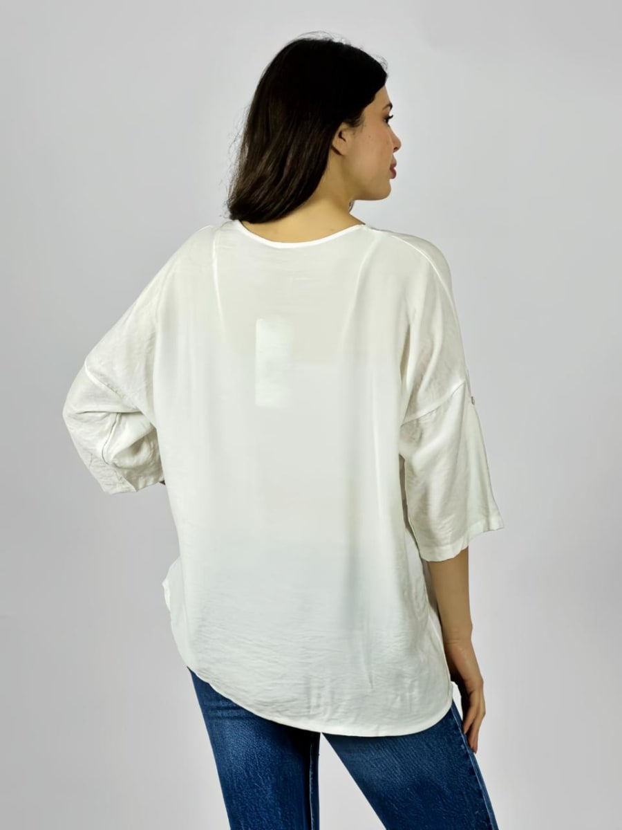 Polera Lino Letra SIMPLE Print A1-333