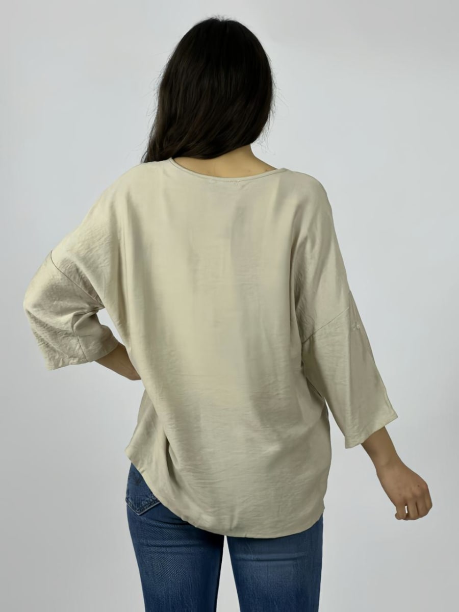 Polera Lino Letra SIMPLE Print A1-3310
