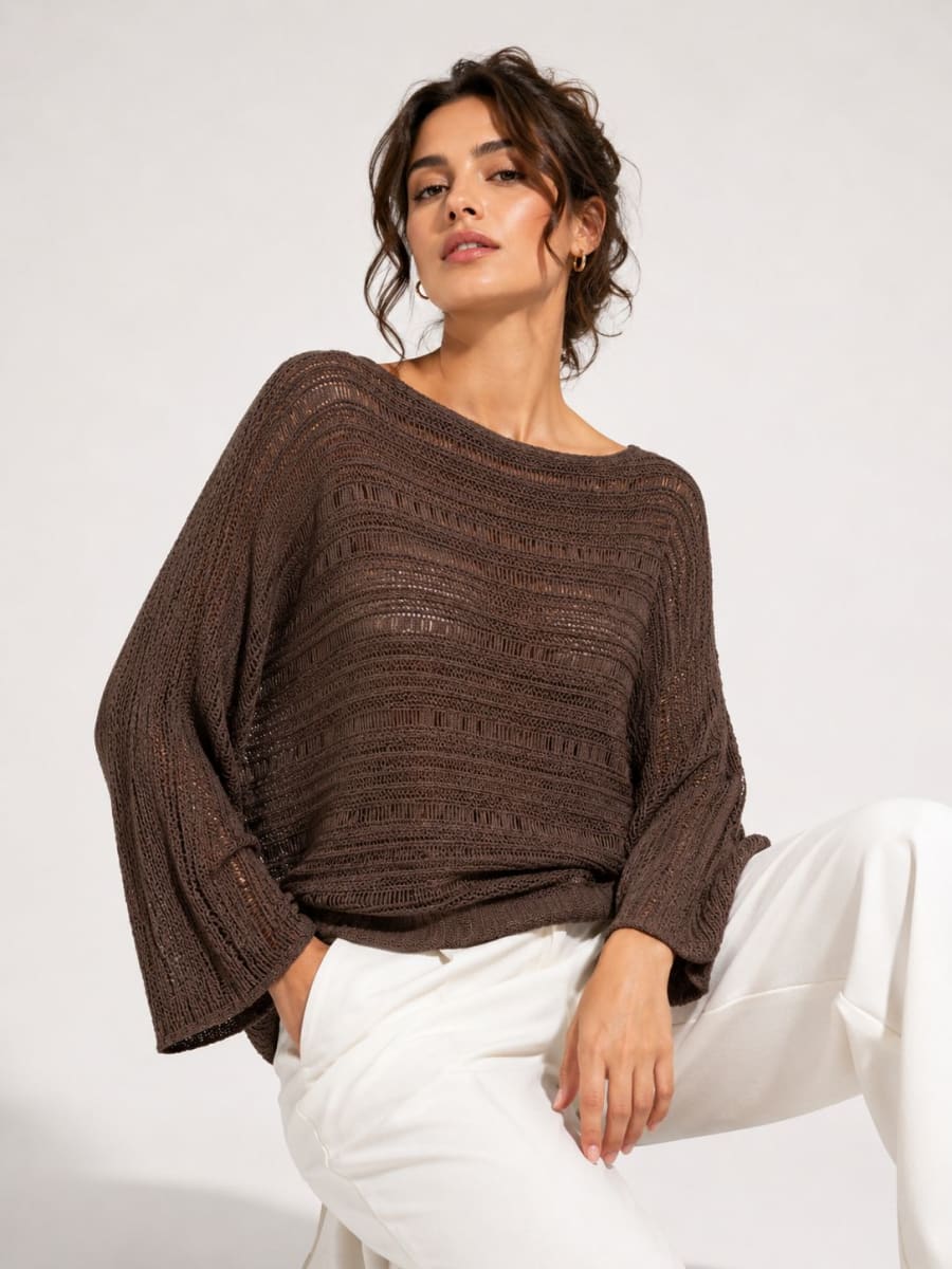 Sweater Tejido Hilo A4-924