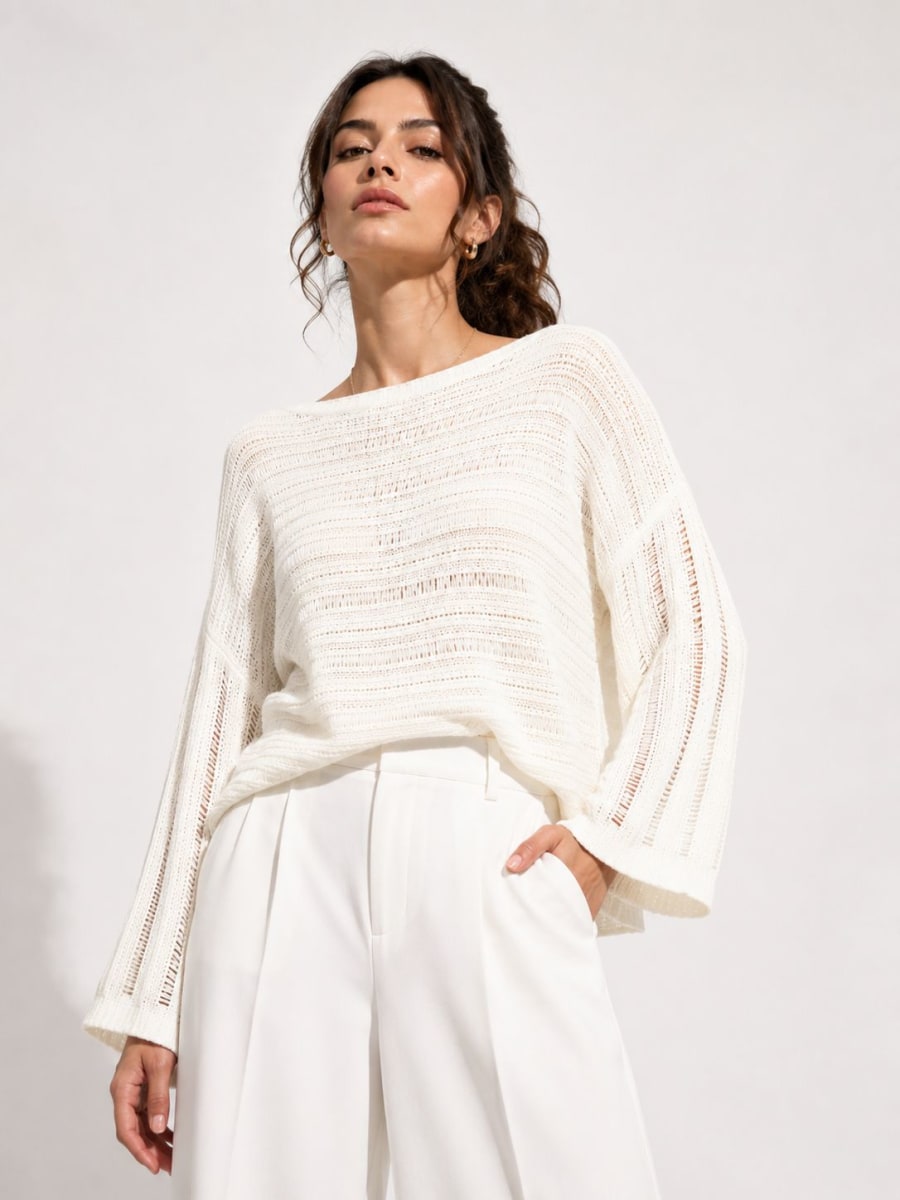 Sweater Tejido Hilo A4-925