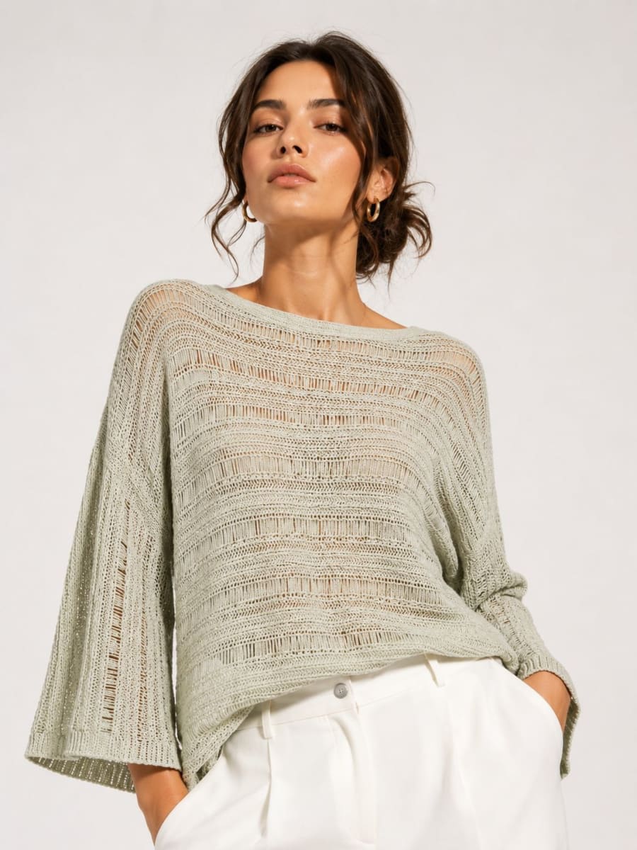 Sweater Tejido Hilo A4-926