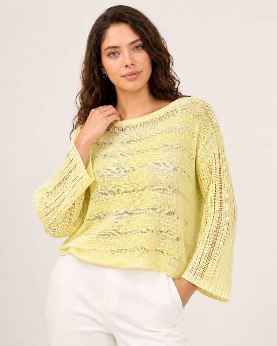 Sweater Tejido Hilo A4-921