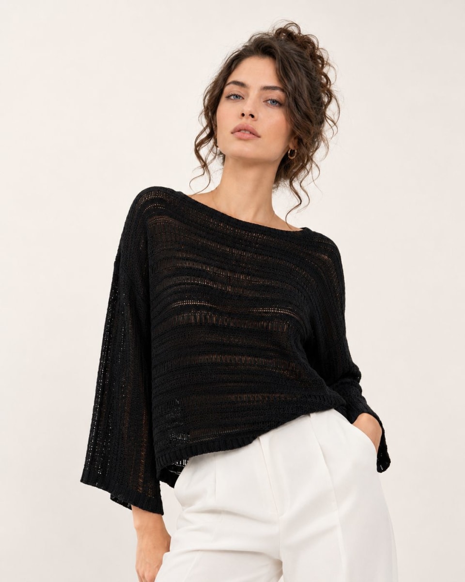 Sweater Tejido Hilo A4-923