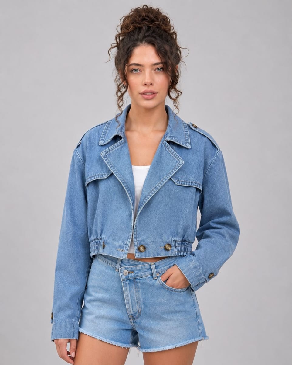Chaqueta Juvenil Mezclilla A4-91/934