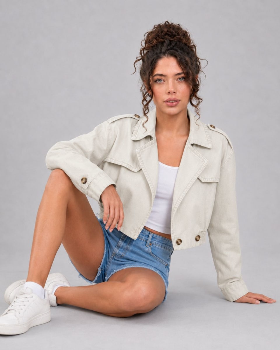 Chaqueta Juvenil Mezclilla A4-91/936