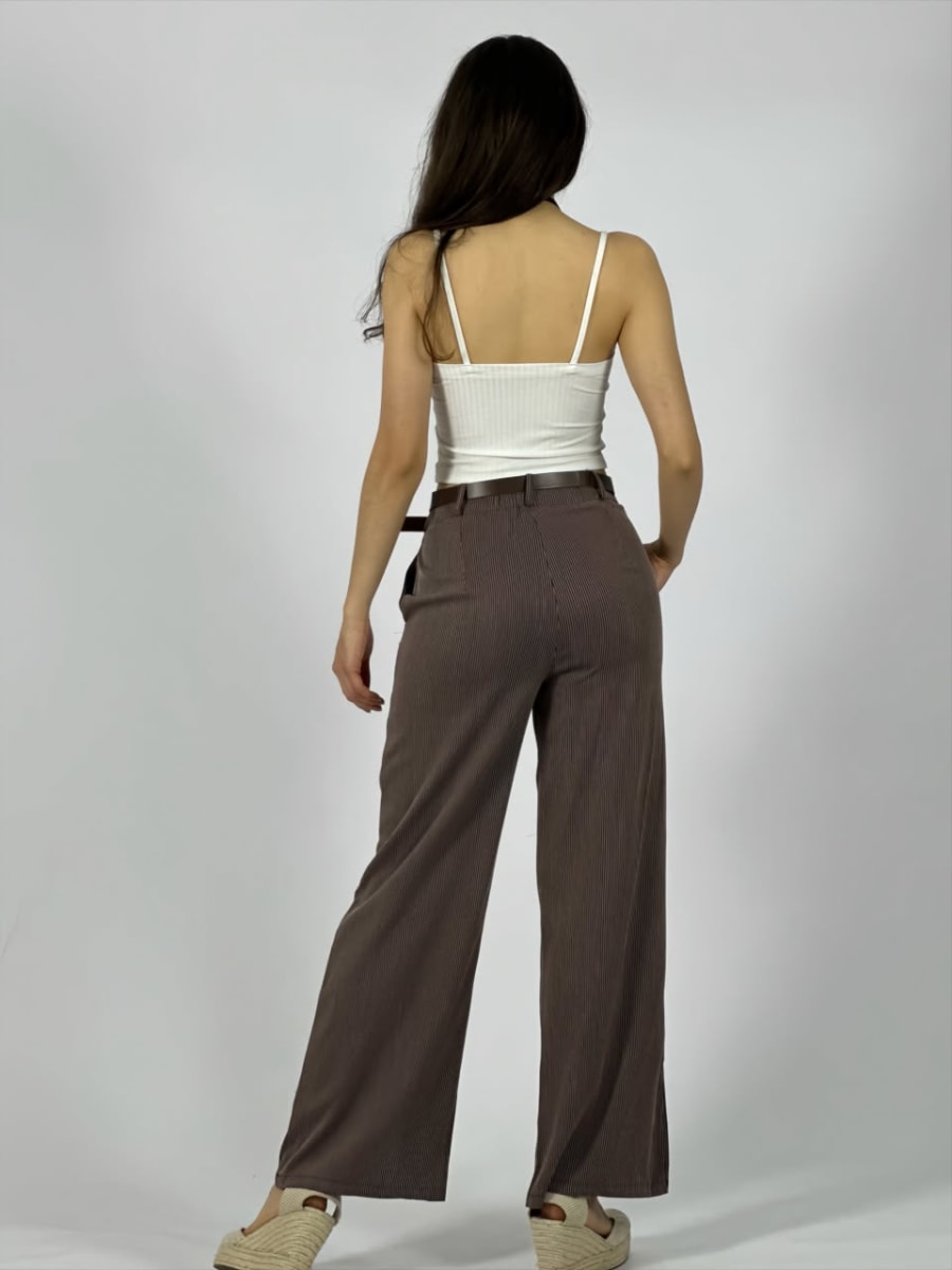 Palazo Casual Con Bolsillos A2-586