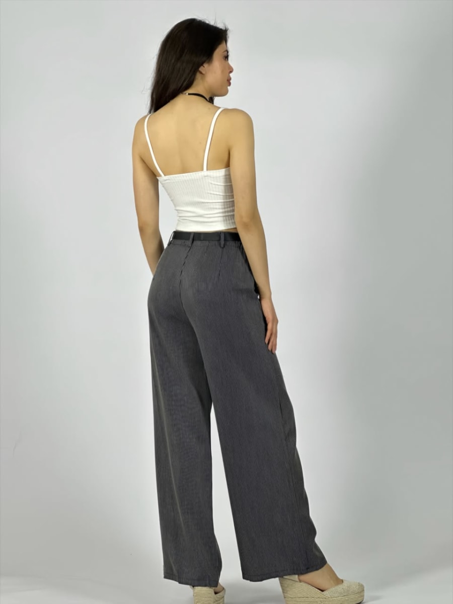 Palazo Casual Con Bolsillos A2-5812