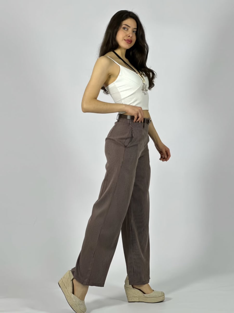 Palazo Casual Con Bolsillos A2-585