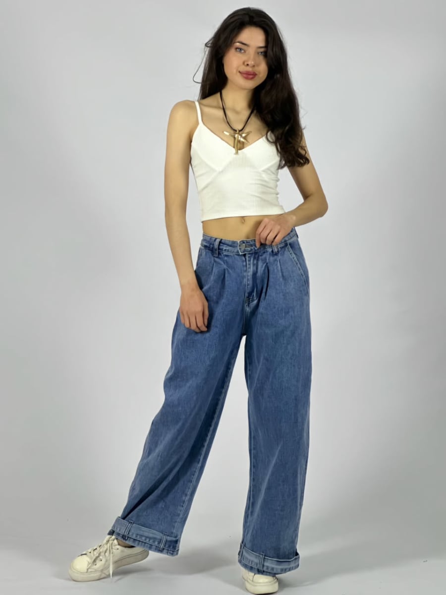 Jeans Mezclilla Basta Ajustable A4-925