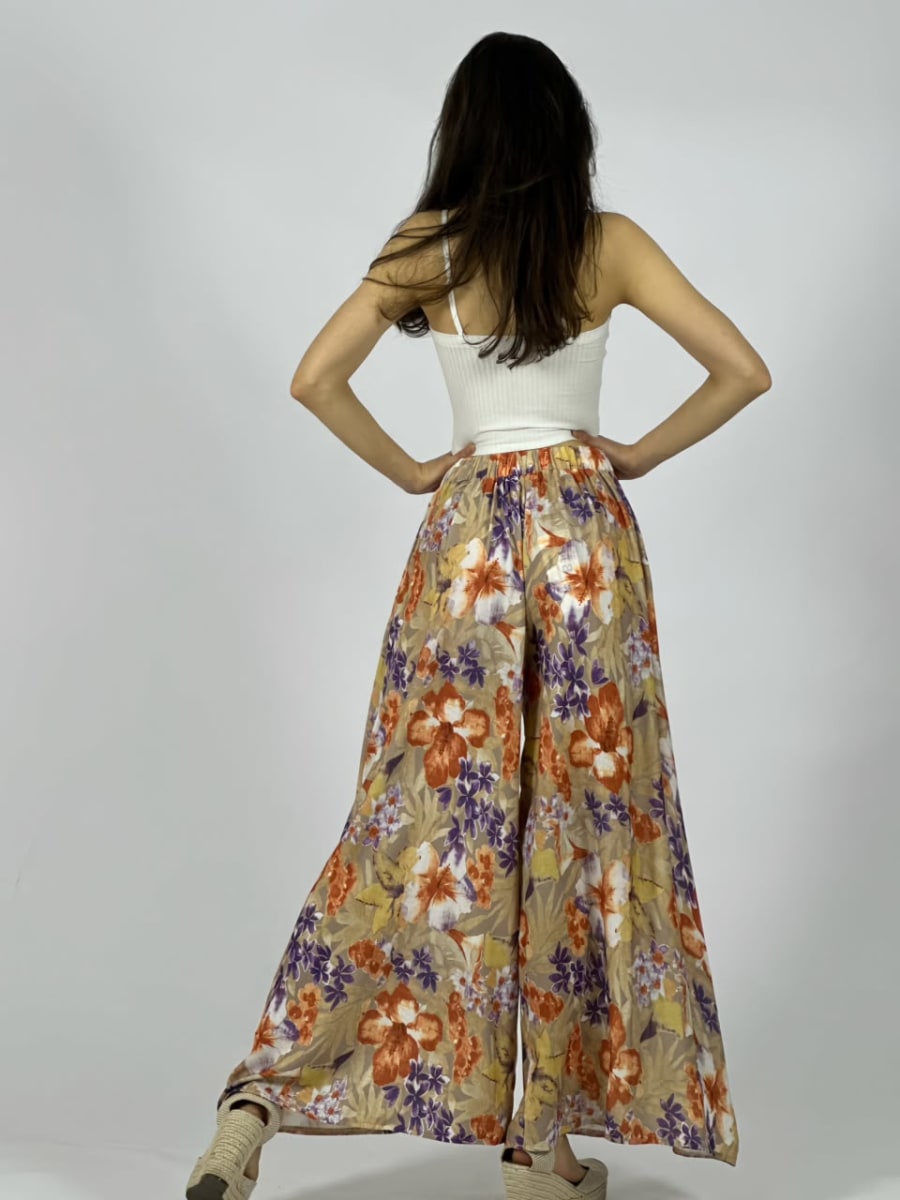 Palazo Crepe Floreado A1-4614