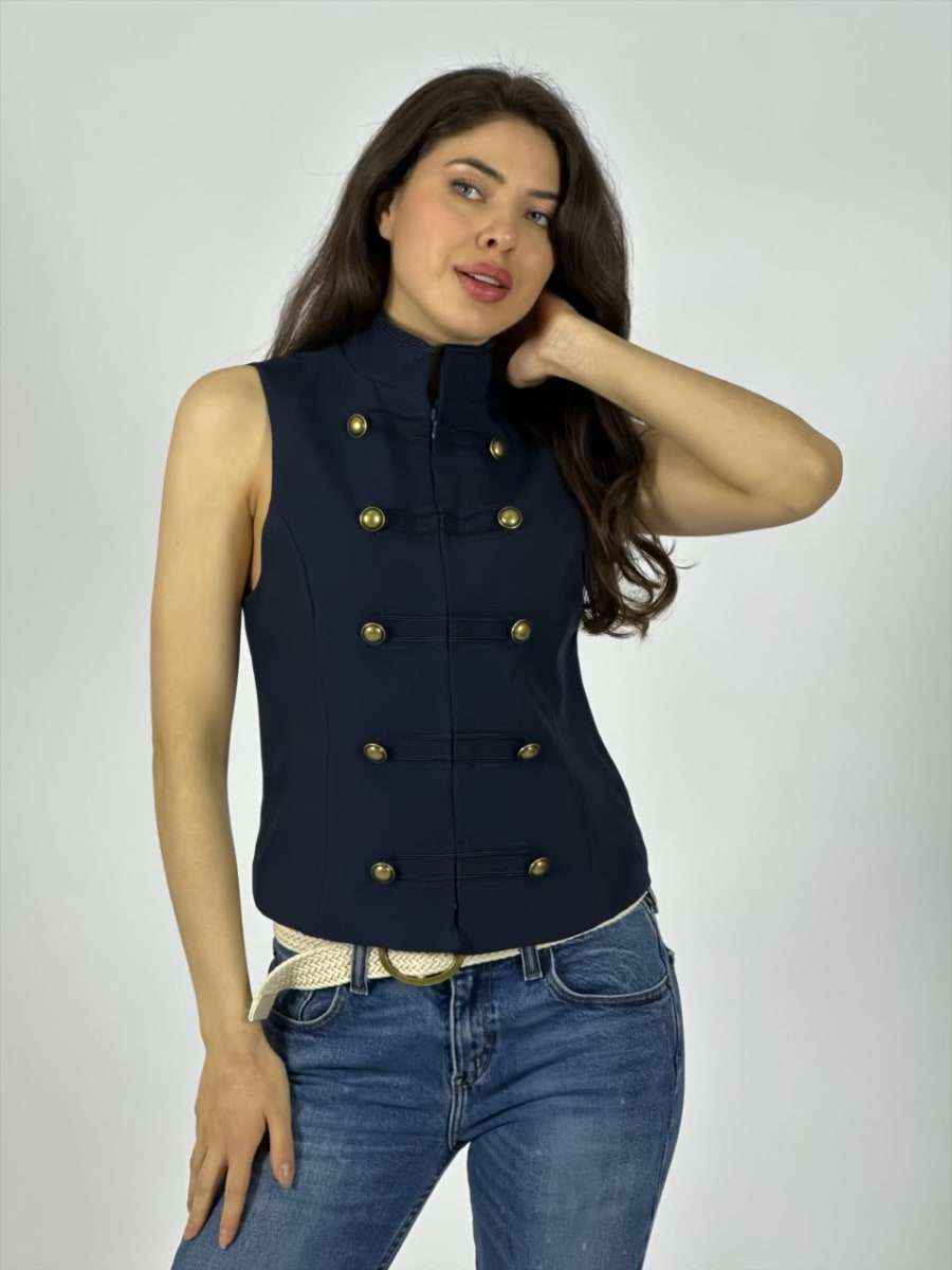 Chaqueta Napoleon Sin Mangas A2-629