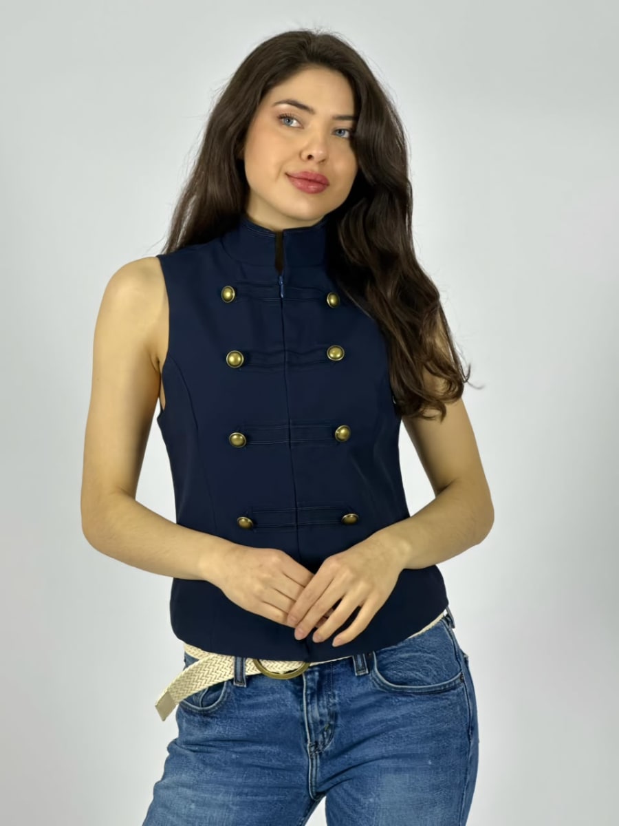 Chaqueta Napoleon Sin Mangas A2-628
