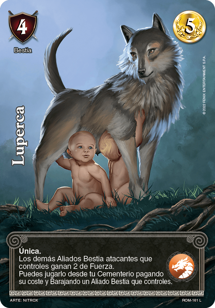 Luperca Menu Luperca Legendaria | One up store | Los Mejores Accesorios Para Tus Cartas