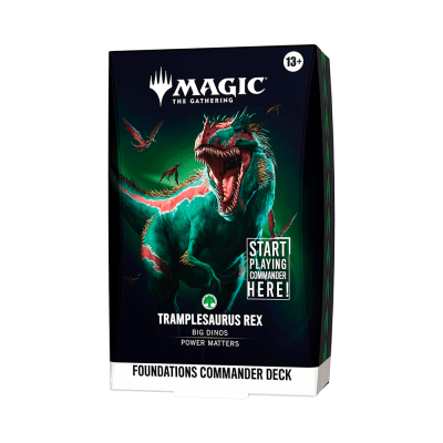 [PREVENTA] MTG Foundations Commander Deck - Tramplesaurus Rex