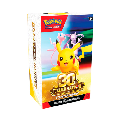 [PREVENTA] Pokémon TCG 30th Celebration Booster Bundle (Inglés)1