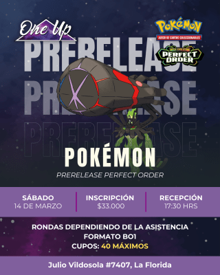 Pre-Release Pokémon Orden Perfecto1